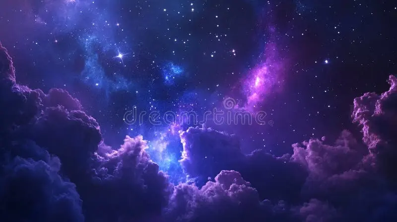 新葡京夜空星云彩票背景